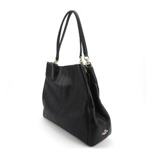 Vintage Coach Large Madison Phoebe Leather Shoulder Bag